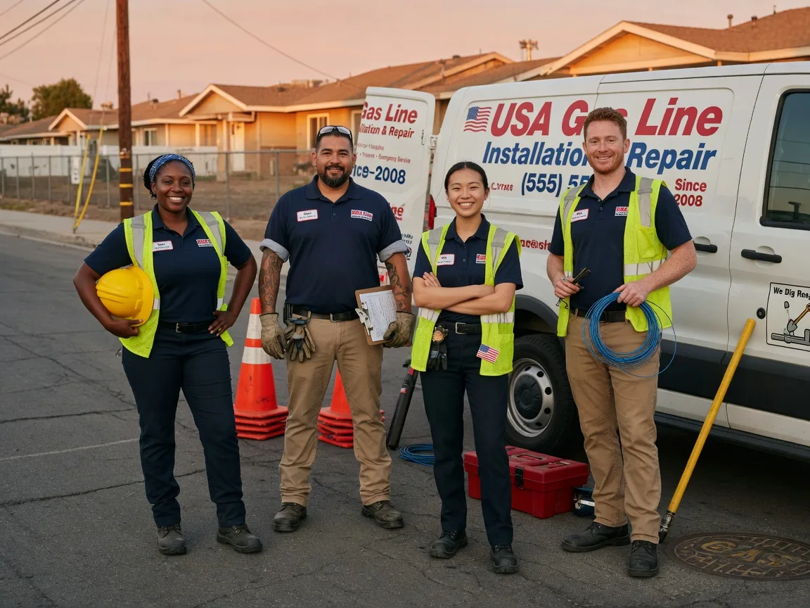 Gas Line Installation company in Cantil, CA